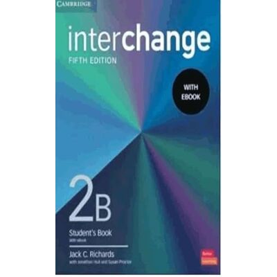 Richards, Jack C. Interchange Level 2B Student's Book with eBook - Publicité Richards, Jack C. Interchange Level 2B Student's Book with eBook - Publicité