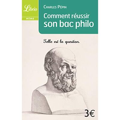 Pépin, Charles Comment réussir son bac philo ? - Publicité Pépin, Charles Comment réussir son bac philo ? - Publicité