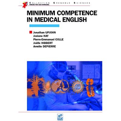 Upjohn, Jonathan Minimum Competence in Medical English - Publicité Upjohn, Jonathan Minimum Competence in Medical English - Publicité