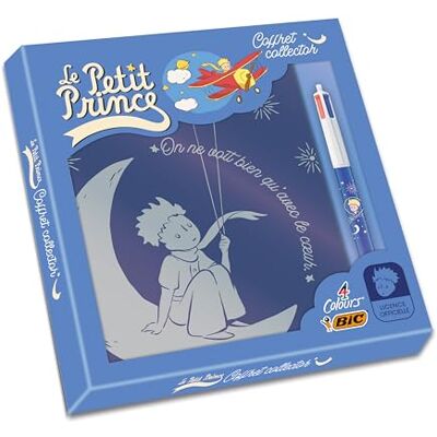 Coffret carnet collector (avec Bic) Le Petit Prince - Publicité Coffret carnet collector (avec Bic) Le Petit Prince - Publicité