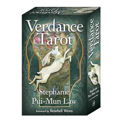 Law, Stephanie Pui-Mun Verdance Tarot: 78 Cards and 336-Page Color Guidebook - Publicité Law, Stephanie Pui-Mun Verdance Tarot: 78 Cards and 336-Page Color Guidebook - Publicité