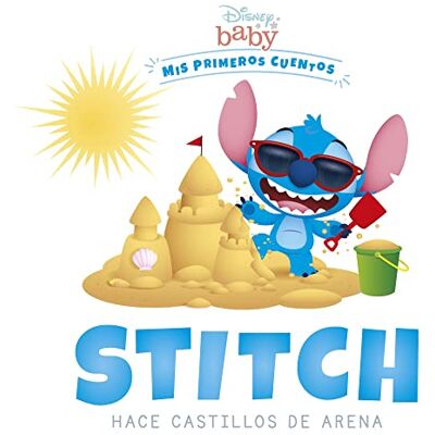 Disney Baby. Stitch hace castillos de arena: Mis primeros cuentos - Publicité Disney Baby. Stitch hace castillos de arena: Mis primeros cuentos - Publicité