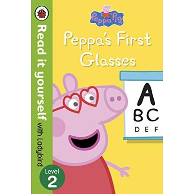 Peppa Pig: Peppa’s First Glasses – Read it yourself with Ladybird Level 2 - Publicité Peppa Pig: Peppa’s First Glasses – Read it yourself with Ladybird Level 2 - Publicité