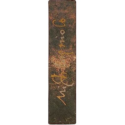 Paperblanks Marque-page Michel-Ange, Manuscrit - Publicité Paperblanks Marque-page Michel-Ange, Manuscrit - Publicité