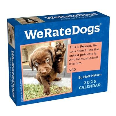 Nelson, Matt WeRateDogs 2026 Day-to-Day Calendar - Publicité Nelson, Matt WeRateDogs 2026 Day-to-Day Calendar - Publicité