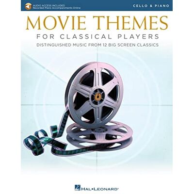 Various Movie Themes for Classical Players Cello. Comprend Partie + Enregistrement(s) en ligne - Publicité Various Movie Themes for Classical Players Cello. Comprend Partie + Enregistrement(s) en ligne - Publicité
