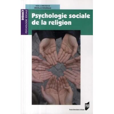 PUR PSYCHOLOHIE SOCIALE DE LA RELIGION - Publicité PUR PSYCHOLOHIE SOCIALE DE LA RELIGION - Publicité