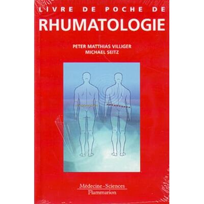 VILLIGER, Peter-Matthias Livre de poche de rhumatologie - Publicité VILLIGER, Peter-Matthias Livre de poche de rhumatologie - Publicité