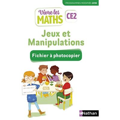 Jardy, Jacky Vivre les maths Fichier Jeux et manipulations CE2 - Publicité Jardy, Jacky Vivre les maths Fichier Jeux et manipulations CE2 - Publicité