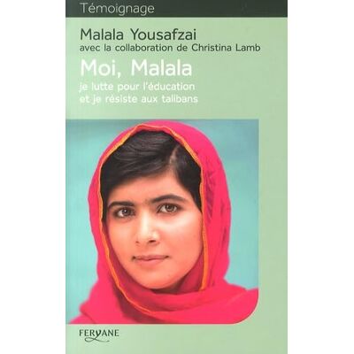 Yousafzai, Malala Moi, Malala, je lutte pour l'éducation et je résiste aux talibans - Publicité Yousafzai, Malala Moi, Malala, je lutte pour l'éducation et je résiste aux talibans - Publicité