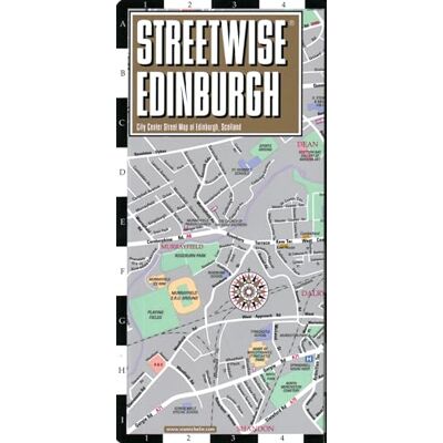 Michelin Streetwise Edinburgh Map: City Center Street Map of Edinburgh, Scotland - Publicité Michelin Streetwise Edinburgh Map: City Center Street Map of Edinburgh, Scotland - Publicité