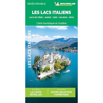 Michelin Carte Lacs italiens Milan - Publicité Michelin Carte Lacs italiens Milan - Publicité
