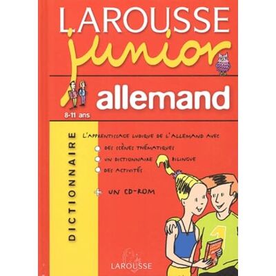Larousse Junior : Allemand-Français, 8-11 ans - Publicité Larousse Junior : Allemand-Français, 8-11 ans - Publicité