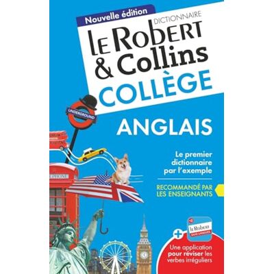 Collectif Dictionnaire Le Robert & Collins Collège anglais - Publicité Collectif Dictionnaire Le Robert & Collins Collège anglais - Publicité