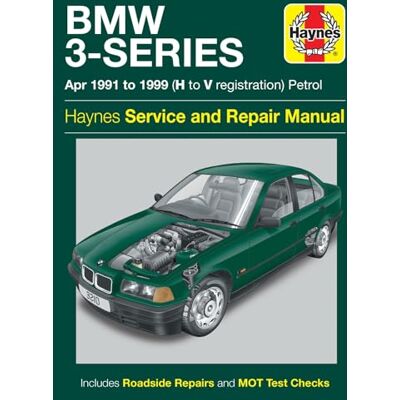 Haynes BMW 3-Series Petrol (Apr 91 99) Repair Manual - Publicité Haynes BMW 3-Series Petrol (Apr 91 99) Repair Manual - Publicité