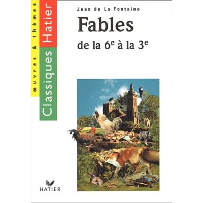 Dabouis Les Fables de La Fontaine, 6ème-3ème - Publicité Dabouis Les Fables de La Fontaine, 6ème-3ème - Publicité