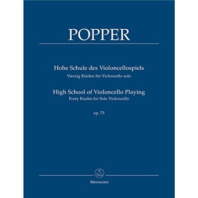 Popper 40 Etudes Op.73 Vc Solo - Publicité Popper 40 Etudes Op.73 Vc Solo - Publicité