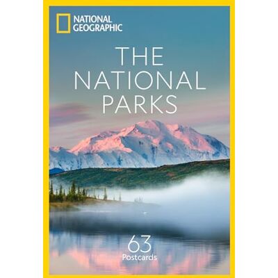 National Geographic The National Parks: 63 Postcards - Publicité National Geographic The National Parks: 63 Postcards - Publicité