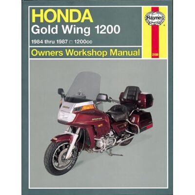 Haynes Honda Gold Wing 1200 Owners Workshop Manual: 1984-1987, 1200cc - Publicité Haynes Honda Gold Wing 1200 Owners Workshop Manual: 1984-1987, 1200cc - Publicité