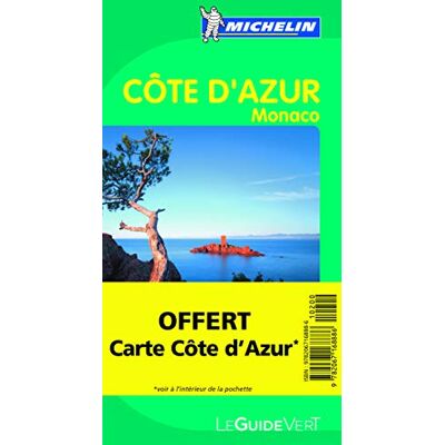 Collectif Michelin Guide Vert Côte d'Azur, Monaco - Publicité Collectif Michelin Guide Vert Côte d'Azur, Monaco - Publicité