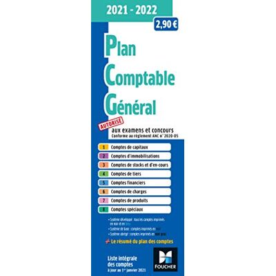 PAUGAM SEBASTIEN Plan comptable général PCG 2021-2022 - Publicité PAUGAM SEBASTIEN Plan comptable général PCG 2021-2022 - Publicité