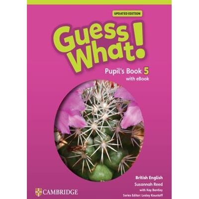 Reed,Susannah Guess What! British English Level 5 Pupil's Book with eBook Updated - Publicité Reed,Susannah Guess What! British English Level 5 Pupil's Book with eBook Updated - Publicité