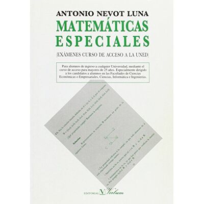 Nevot Luna, Antonio Matemáticas especiales - Publicité Nevot Luna, Antonio Matemáticas especiales - Publicité