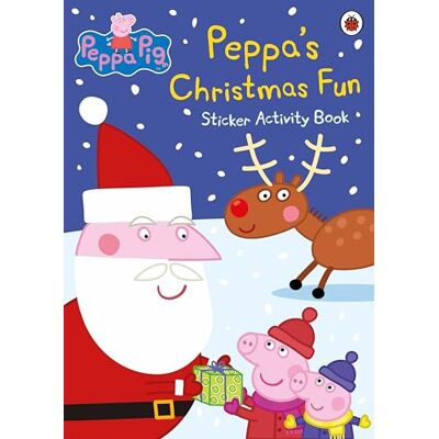 Peppa Pig: Peppa's Christmas Fun Sticker Activity Book - Publicité Peppa Pig: Peppa's Christmas Fun Sticker Activity Book - Publicité