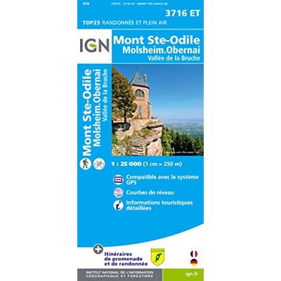 IGN 3716ET MONT STE-ODILE - Publicité IGN 3716ET MONT STE-ODILE - Publicité