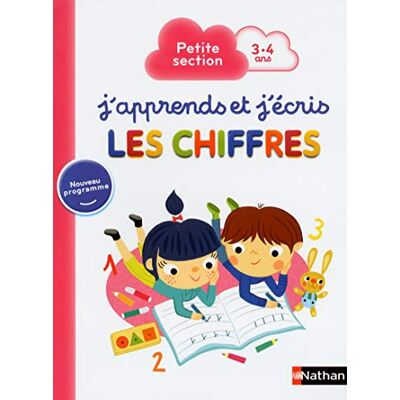 Rousseau, Fabienne J'apprends et j'écris les Chiffres Petite Section - Publicité Rousseau, Fabienne J'apprends et j'écris les Chiffres Petite Section - Publicité