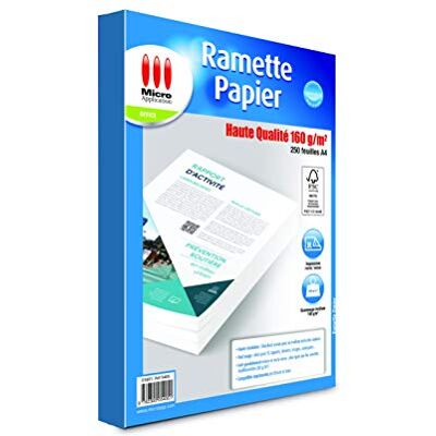 Micro Application Papier A4 imprimante feuille A4 Papier imprimante Papier imprimante A4 blanc Feuille Blanche Ramette de papier Rame de papier A4 papier Ramette Papier A4 Lot de 250 Feuilles A4 - Publicité Micro Application Papier A4 imprimante feuille A4 Papier imprimante Papier imprimante A4 blanc Feuille Blanche Ramette de papier Rame de papier A4 papier Ramette Papier A4 Lot de 250 Feuilles A4 - Publicité