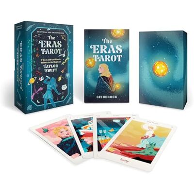 Hameenaho-Fox, Satu The Eras Tarot: A Deck and Guidebook Tribute to the Magic of Taylor Swift (Unofficial and Unauthorized) - Publicité Hameenaho-Fox, Satu The Eras Tarot: A Deck and Guidebook Tribute to the Magic of Taylor Swift (Unofficial and Unauthorized) - Publicité