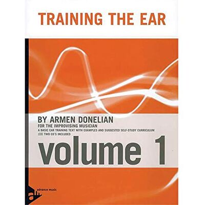 Armen, Donelian Training the ear +cd - Publicité Armen, Donelian Training the ear +cd - Publicité