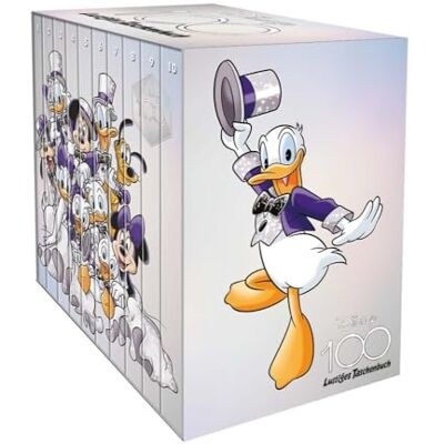 Disney 100 Lustiges Taschenbuch Box: Band 01 10 - Publicité Disney 100 Lustiges Taschenbuch Box: Band 01 10 - Publicité