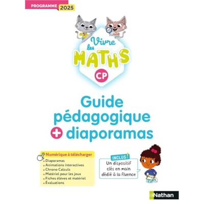 Corrieu, Louis Vivre les Maths Guide pédagogique + Diaporamas CP: Programme 2025 - Publicité Corrieu, Louis Vivre les Maths Guide pédagogique + Diaporamas CP: Programme 2025 - Publicité