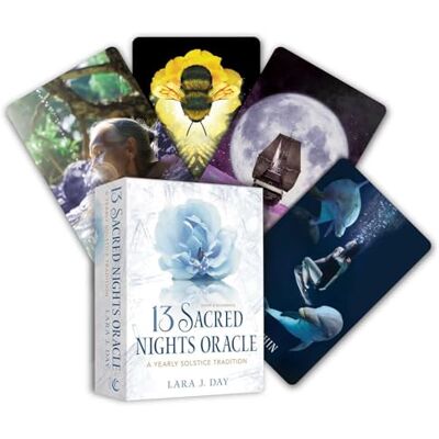 Day, Lara J. 13 Sacred Nights Oracle: A Yearly Solstice Tradition (A 52-Card Deck & Guidebook) - Publicité Day, Lara J. 13 Sacred Nights Oracle: A Yearly Solstice Tradition (A 52-Card Deck & Guidebook) - Publicité