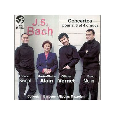 Bach Concertos pour quatre claviers (orgue) - Publicité Bach Concertos pour quatre claviers (orgue) - Publicité