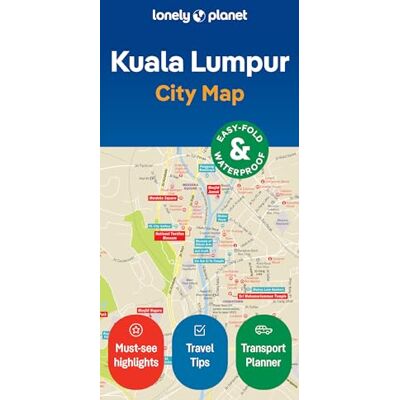 Lonely Planet Kuala Lumpur City Map 2ed -anglais- - Publicité Lonely Planet Kuala Lumpur City Map 2ed -anglais- - Publicité