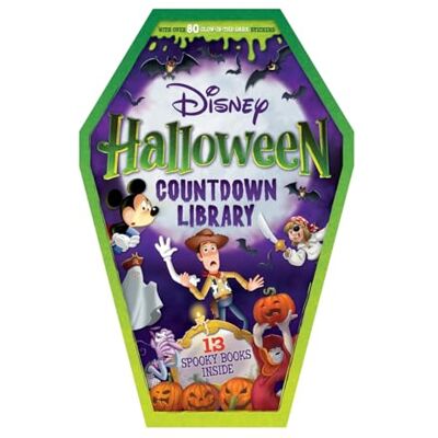 Walt Disney Disney: Halloween Countdown Library - Publicité Walt Disney Disney: Halloween Countdown Library - Publicité