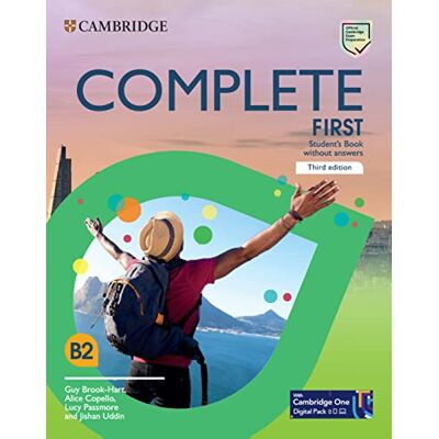 Complete First. Third edition. Student's Book without answers: Third edition. Student's Book without answers with Test and Train Class-based, Online Practice and enhanced eBook - Publicité Complete First. Third edition. Student's Book without answers: Third edition. Student's Book without answers with Test and Train Class-based, Online Practice and enhanced eBook - Publicité