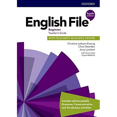 Latham - Koenig, Christina English File: 4th Edition Beginner. Teacher's Guide with Teacher's Resource Centre (Pack) - Publicité Latham - Koenig, Christina English File: 4th Edition Beginner. Teacher's Guide with Teacher's Resource Centre (Pack) - Publicité