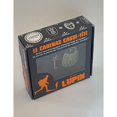 Collectif Le cadenas casse-tête Lupin - Publicité Collectif Le cadenas casse-tête Lupin - Publicité