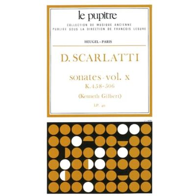 Domenico, Scarlatti Domenico scarlatti : sonates volume 10 k458 k506 clavecin collection le pupitre - Publicité Domenico, Scarlatti Domenico scarlatti : sonates volume 10 k458 k506 clavecin collection le pupitre - Publicité