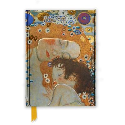 Klimt Three Ages of Woman Foiled Journal - Publicité Klimt Three Ages of Woman Foiled Journal - Publicité