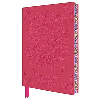 Flower Sugar Skull Artisan Art Notebook Flame Tree Journals - Publicité Flower Sugar Skull Artisan Art Notebook Flame Tree Journals - Publicité