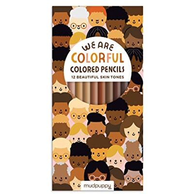 MudPuppy We Are Colorful Skin Tone Colored Pencils - Publicité MudPuppy We Are Colorful Skin Tone Colored Pencils - Publicité