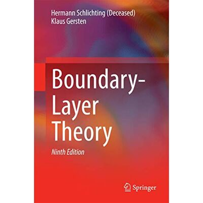 Schlichting (Deceased), Hermann Boundary-layer Theory - Publicité Schlichting (Deceased), Hermann Boundary-layer Theory - Publicité