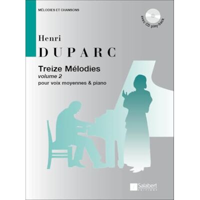 Duparc H Mélodies (13) Volume 2 +CD VxMoy/Po - Publicité Duparc H Mélodies (13) Volume 2 +CD VxMoy/Po - Publicité