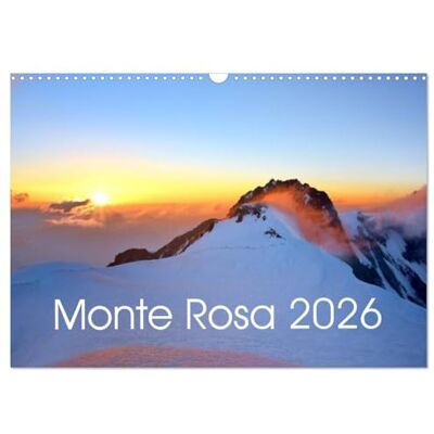 Kehl, Michael Monte Rosa (Wandkalender 2026 DIN A3 quer), CALVENDO Monatskalender: Das Monte Rosa Massiv in brillanten Aufnahmen. Publicité Kehl, Michael Monte Rosa (Wandkalender 2026 DIN A3 quer), CALVENDO Monatskalender: Das Monte Rosa Massiv in brillanten Aufnahmen. Publicité
