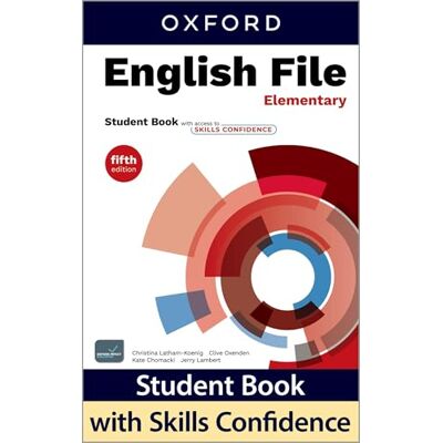 Latham-Koenig, Christina English File fifth edition Elementary Student Book with access to Skills Confidence: Print Student Book and 2 years' access to Student Resources, and Skills Confidence, available on Oxford English Hub - Publicité Latham-Koenig, Christina English File fifth edition Elementary Student Book with access to Skills Confidence: Print Student Book and 2 years' access to Student Resources, and Skills Confidence, available on Oxford English Hub - Publicité